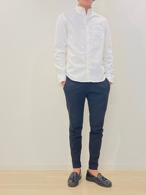 K ユニクロのシャツ ブラウスを使ったコーディネート Wear