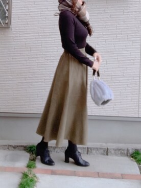 hitomihさん(レディース・171cm)の冬コーディネート