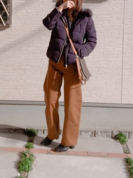 hitomihさん（レディース・171cm）の冬コーディネート