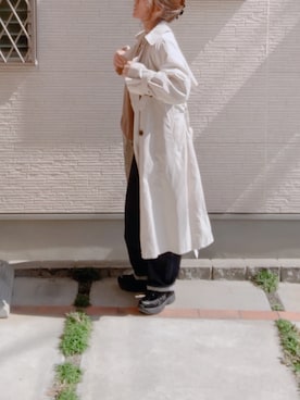 hitomihさん（レディース・171cm）の春コーディネート