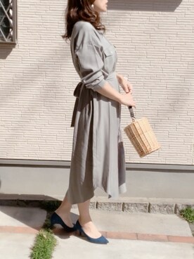 hitomihさん（レディース・171cm）の春コーディネート