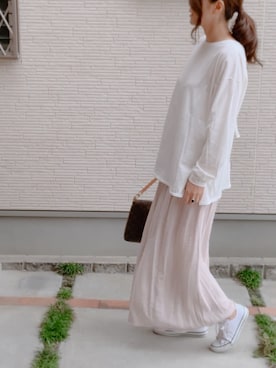 hitomihさん（レディース・171cm）の春コーディネート