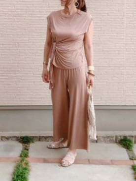 hitomihさん（レディース・171cm）の春コーディネート