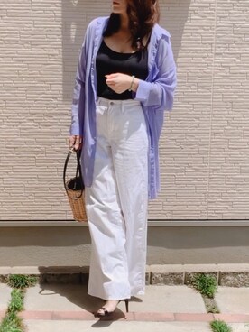 hitomihさん（レディース・171cm）の夏コーディネート