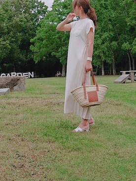 hitomihさん（レディース・171cm）の夏コーディネート