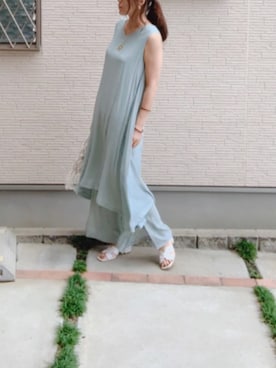 hitomihさん（レディース・171cm）の夏コーディネート