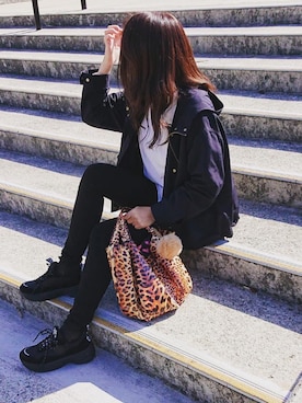 「Think Bee!（シンクビー）のアイテム」を使った、hitomihさん（レディース・171cm）の秋コーディネート