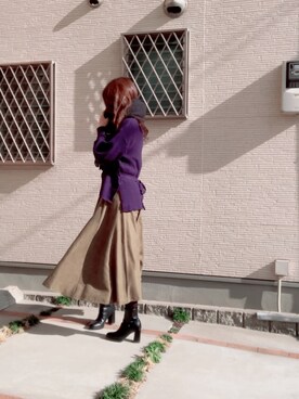 hitomihさん(レディース・171cm)の冬コーディネート