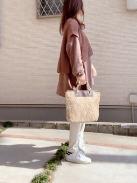 hitomihさん（レディース・171cm）の春コーディネート