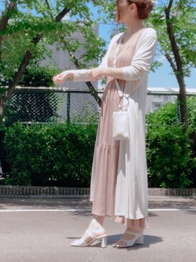 hitomihさん（レディース・171cm）の春コーディネート