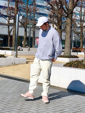 N∀Nさん（メンズ・168cm）の冬コーディネート