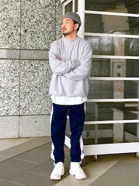 「平成最後のWEARISTAセンバツ」｜「アイテム（帽子）」を使った、N∀Nさん（メンズ・168cm）の春コーディネート