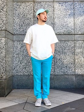 N∀Nさん（メンズ・168cm）の夏コーディネート