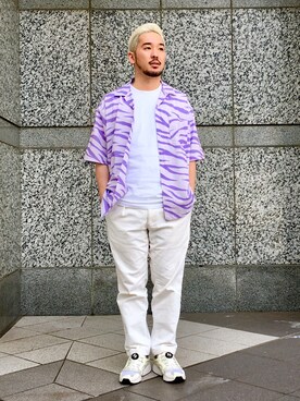 N∀Nさん（メンズ・168cm）の夏コーディネート