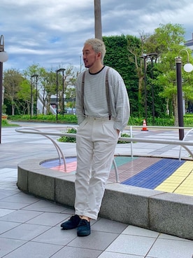 N∀Nさん（メンズ・168cm）の秋コーディネート