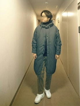 「TEATORA（テアトラ）のアイテム（ジャケット/アウター）」を使った、isohさん（メンズ・174cm）の冬コーディネート