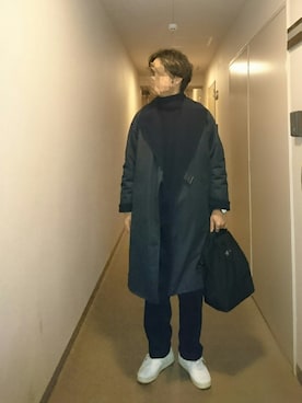 isohさん（メンズ・174cm）の冬コーディネート