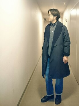 isohさん(メンズ・174cm)の冬コーディネート
