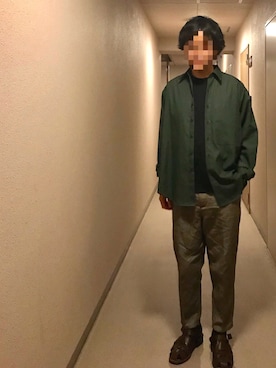 isohさん（メンズ・174cm）の春コーディネート