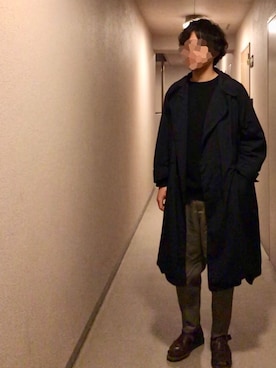 「TEATORA（テアトラ）のアイテム（ジャケット/アウター）」を使った、isohさん（メンズ・174cm）の春コーディネート