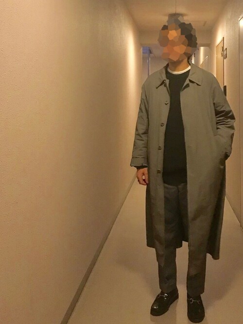 週間売れ筋 Steven Alan / CHECK BAL COLLAR COAT - ステンカラーコート