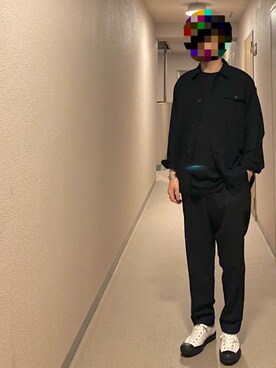 「ENDのアイテム（アクセサリー）」を使った、isohさん（メンズ・174cm）の春コーディネート