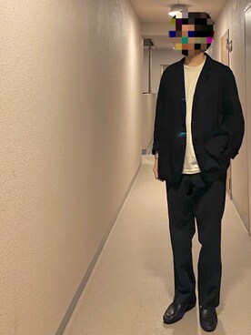「ENDのアイテム（アクセサリー）」を使った、isohさん（メンズ・174cm）の春コーディネート