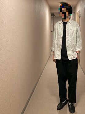 「ENDのアイテム（アクセサリー）」を使った、isohさん（メンズ・174cm）の春コーディネート