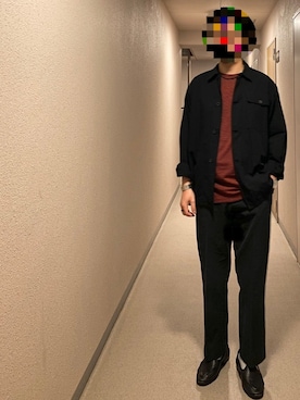 「ENDのアイテム（アクセサリー）」を使った、isohさん（メンズ・174cm）の春コーディネート
