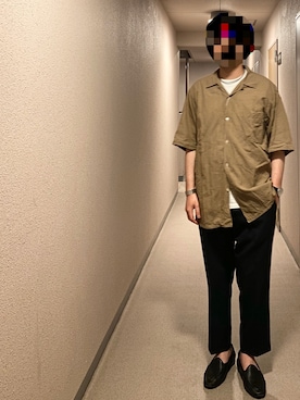 「ENDのアイテム（アクセサリー）」を使った、isohさん（メンズ・174cm）の春コーディネート