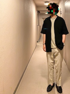 「ENDのアイテム（アクセサリー）」を使った、isohさん（メンズ・174cm）の春コーディネート