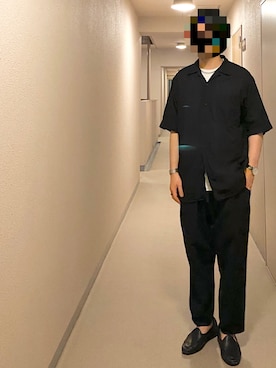 「ENDのアイテム（アクセサリー）」を使った、isohさん（メンズ・174cm）の春コーディネート
