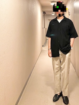 「ENDのアイテム（アクセサリー）」を使った、isohさん（メンズ・174cm）の春コーディネート