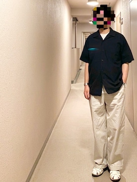 「ENDのアイテム（アクセサリー）」を使った、isohさん（メンズ・174cm）の春コーディネート
