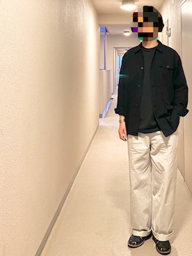 「ENDのアイテム（アクセサリー）」を使った、isohさん（メンズ・174cm）の春コーディネート