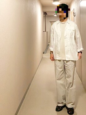 「ENDのアイテム（アクセサリー）」を使った、isohさん（メンズ・174cm）の夏コーディネート