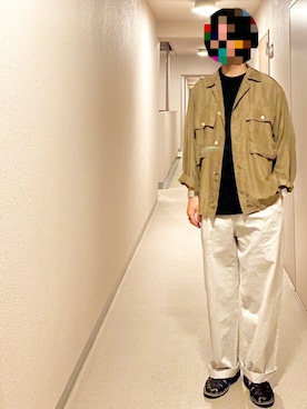 「ENDのアイテム（アクセサリー）」を使った、isohさん（メンズ・174cm）の夏コーディネート