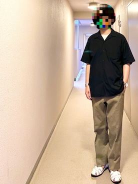 「ENDのアイテム（アクセサリー）」を使った、isohさん（メンズ・174cm）の夏コーディネート
