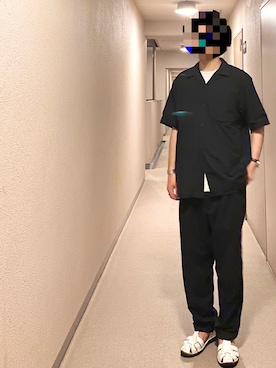 「ENDのアイテム（アクセサリー）」を使った、isohさん（メンズ・174cm）の夏コーディネート