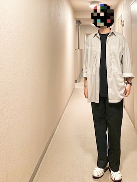 「ENDのアイテム（アクセサリー）」を使った、isohさん（メンズ・174cm）の夏コーディネート