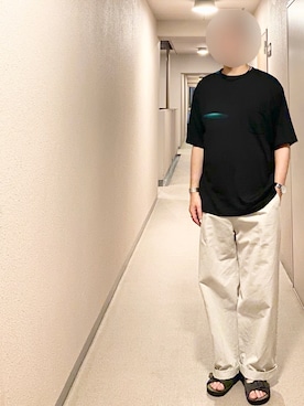 「ENDのアイテム（アクセサリー）」を使った、isohさん（メンズ・174cm）の夏コーディネート