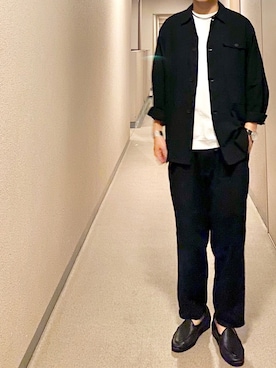 「ENDのアイテム（アクセサリー）」を使った、isohさん（メンズ・174cm）の秋コーディネート