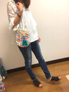 chanさん（レディース・157cm）の夏コーディネート