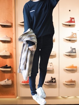 ゆうきさん（レディース・154cm）の春コーディネート