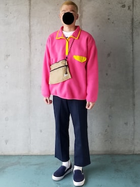 「スナップT」｜「アイテム（その他アウター）」を使った、Yuukiさん（メンズ・169cm）の春コーディネート