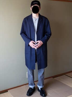 B ショップコートを使ったメンズ人気ファッションコーディネート Wear