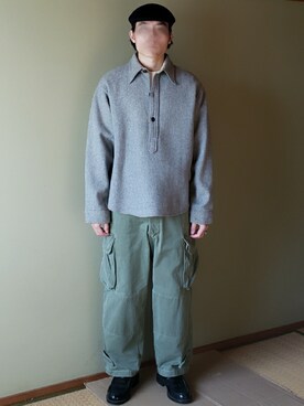 「Guess（ゲス）のアイテム（アクセサリー）」を使った、Yuukiさん（メンズ・169cm）の秋コーディネート