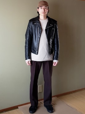 Yuukiさん（メンズ・169cm）の冬コーディネート