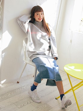 「 カジュアル」｜「アイテム（その他）」を使った、STYLENANDAさん（レディース・164cm）の冬コーディネート