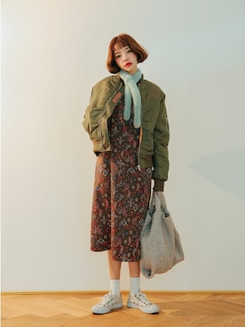 「STYLENANDA」｜STYLENANDAさん（レディース・164cm）の冬コーディネート